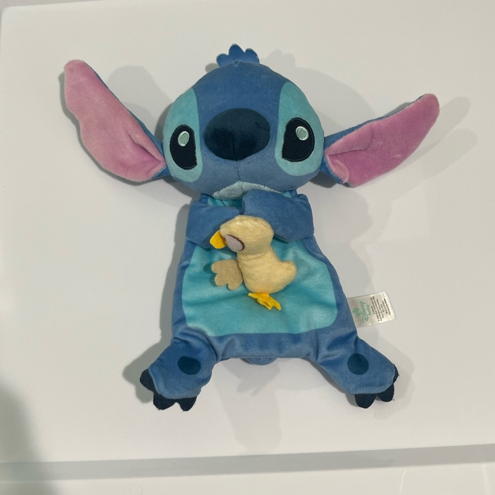 Disney Stitch Blue and Teal Plush Toy